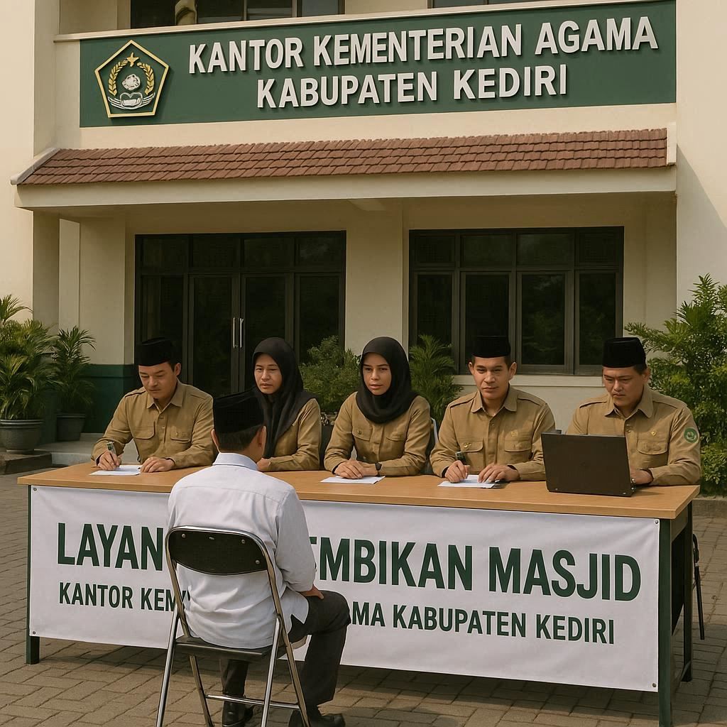 Layanan Pendaftaran Masjid dan Musholla Online